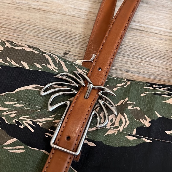 Palm angels unisex jungle print logo tote bag NEW - Picture 6 of 14